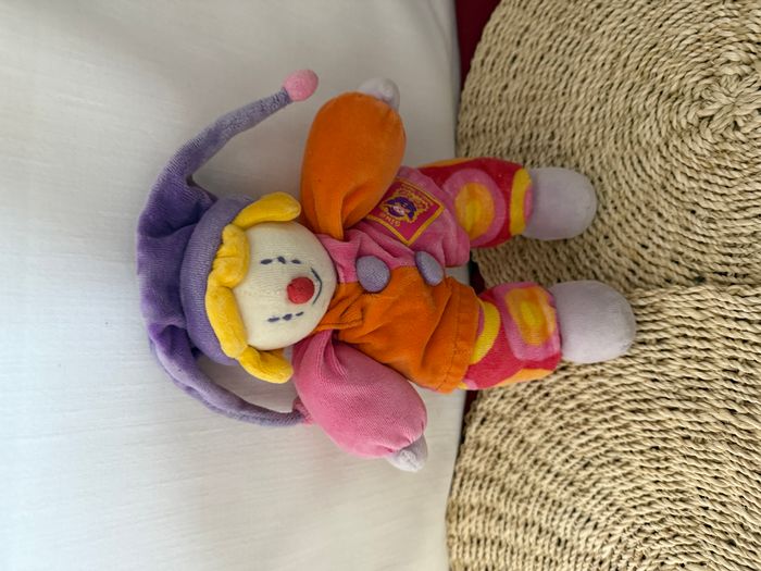 CLOWN MOULIN ROTY GINO GRELOT ARLEQUIN - Moulin Roty vintage - photo numéro 5