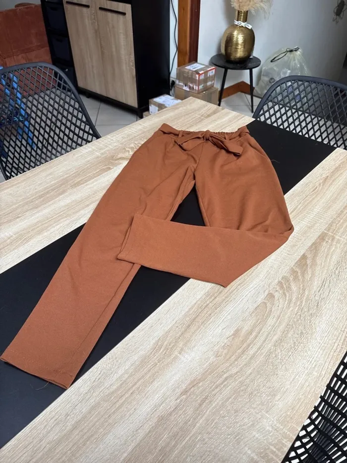 Pantalon marron taille S - photo numéro 2