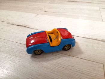 Ancienne Voiture métal Politoys W1 - Grand méchant Loup - Walt Disney - Lupo Ezechiele