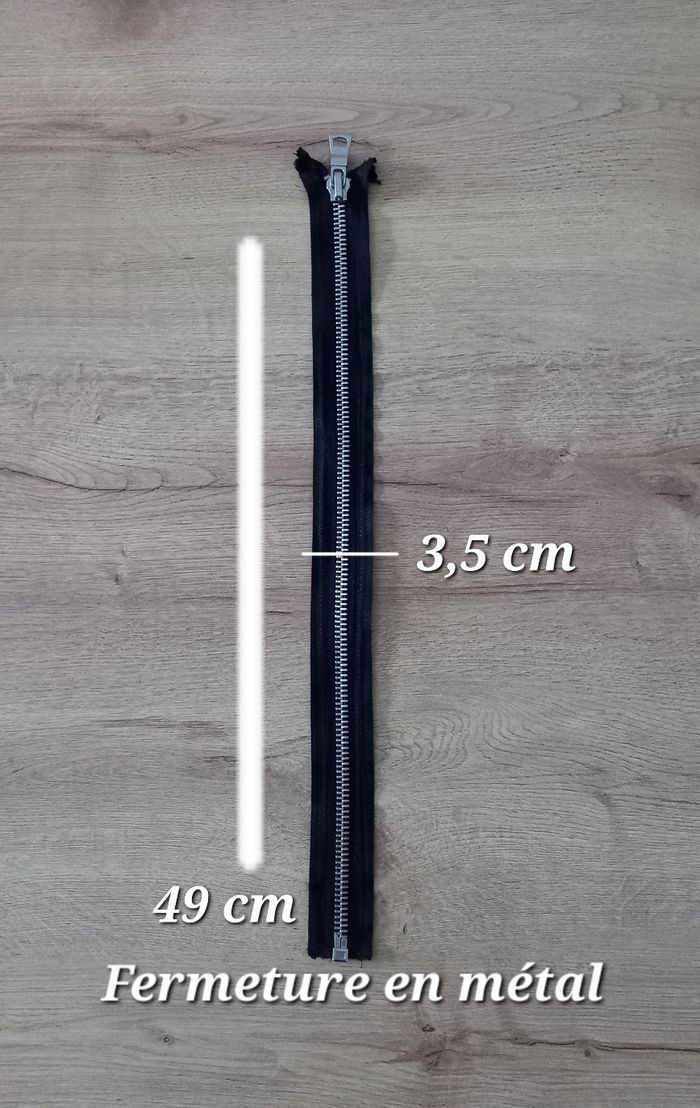 Fermetures éclairs " 5 pièces " - photo numéro 3