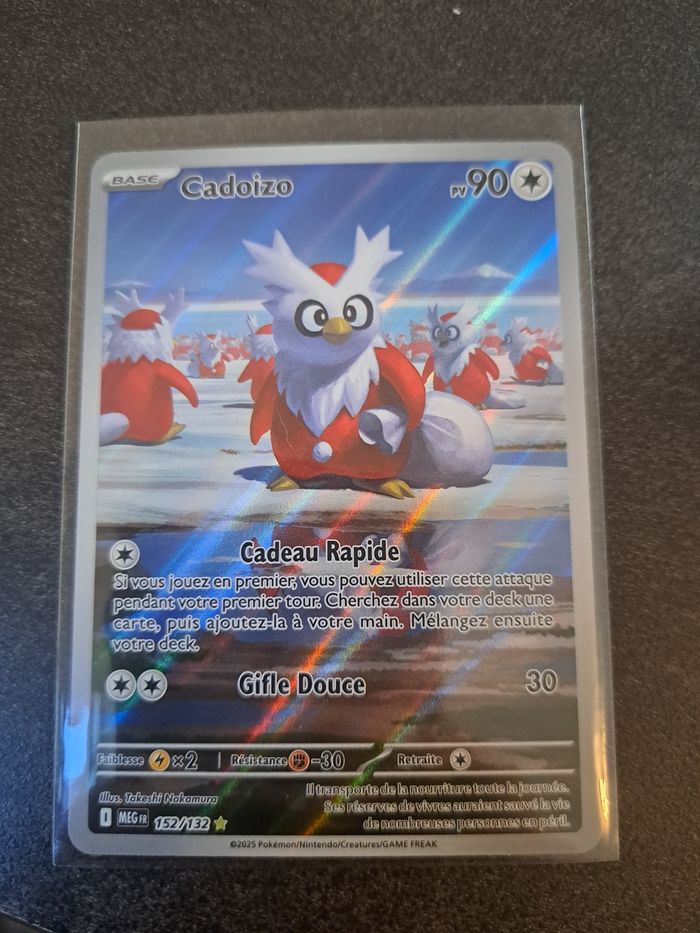 Carte Pokémon Cadoizo –
Série Méga Évolution • Numéro MEGR 152/132