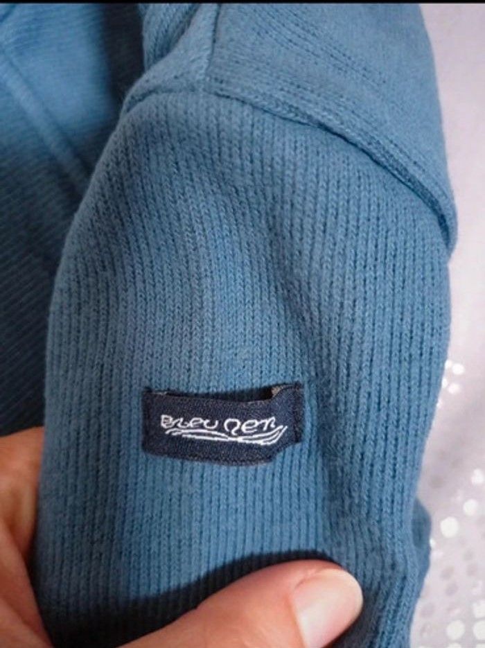 pull/ vareuse bleu mer - photo numéro 6
