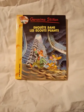 Geronimo Stilton Enquête dans les égouts puants