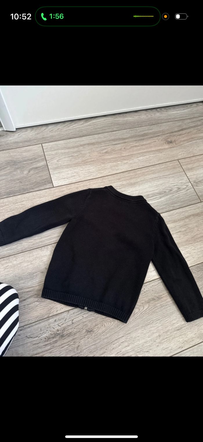 Gilet noir garçon kiabi 3 ans - photo numéro 3