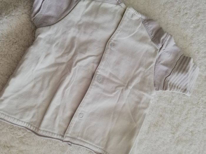 Tee shirt manche longue garçon 1 mois sucre d'orge - photo numéro 3