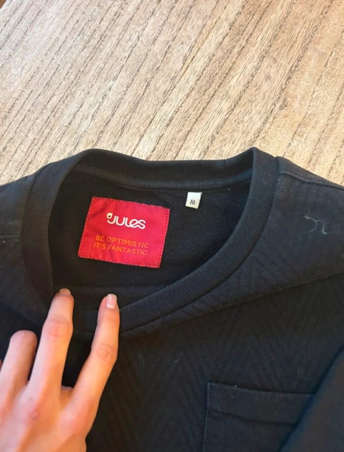 Pull molletonné noir Jules - photo numéro 6