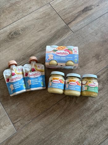 Lot de brasse vache/brebis/coco baby bio