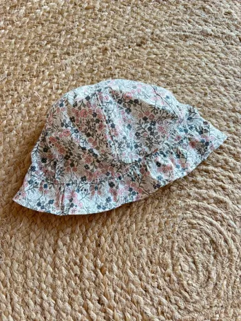 Chapeau bébé fleuri liberty kiabi