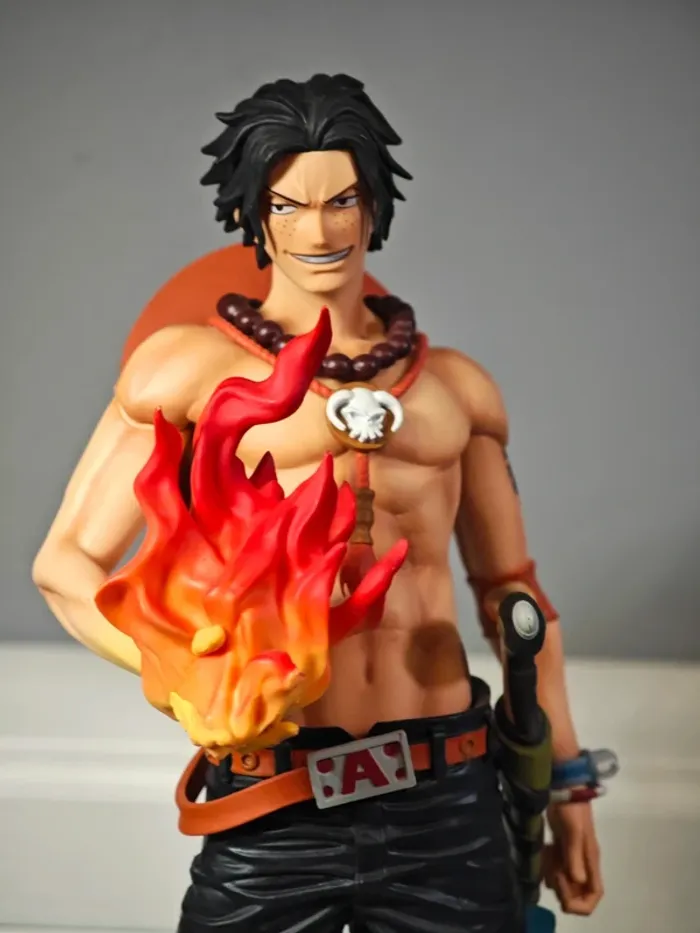 Figurine One Piece : Portgas D Ace Grandista Nero Banpresto 29cm avec boîte - photo numéro 6