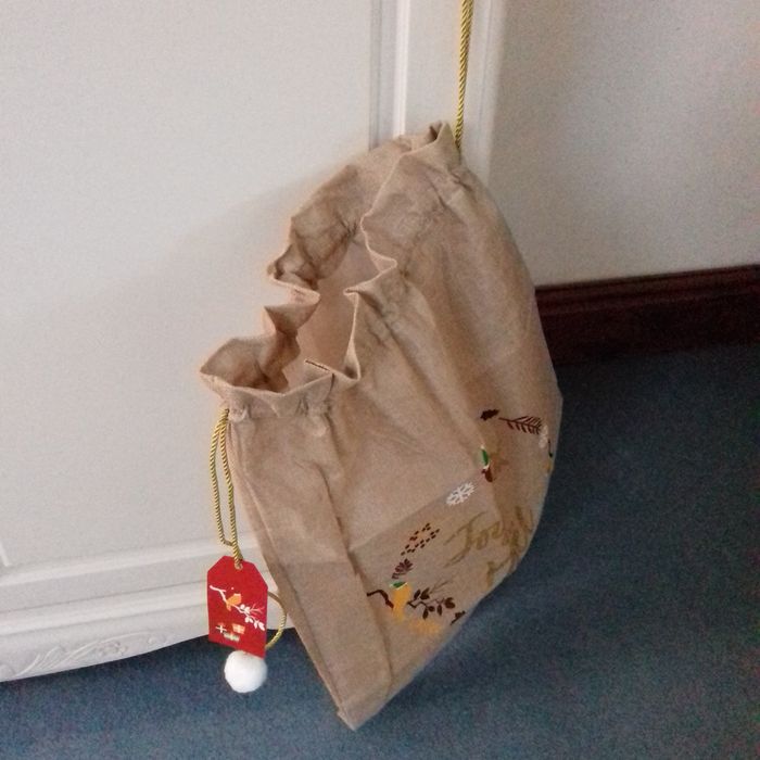 Hotte cadeaux de Noël - Francoise Saget - Neuve - photo numéro 2
