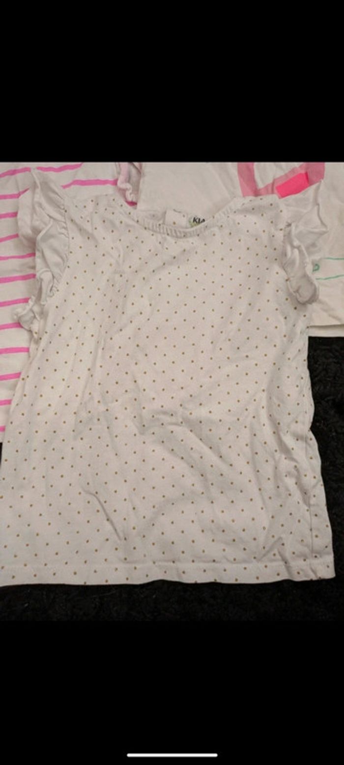 Lot 3 Tshirt fille 24 mois - photo numéro 2