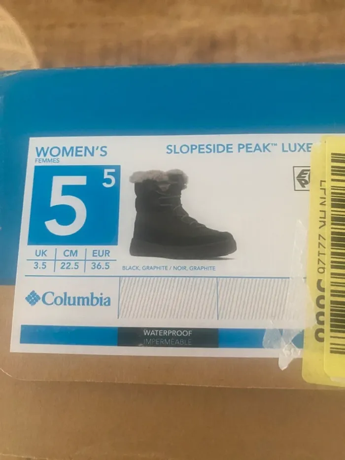 Columbia Slopeside Peak Luxe Bottes de Neige Femme taille 36.5 - photo numéro 4
