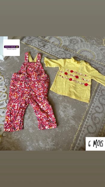 Ensemble Sergent major taille 6 mois
