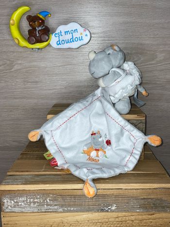 NIC595 doudou hippopotame 🦛 nicotoy