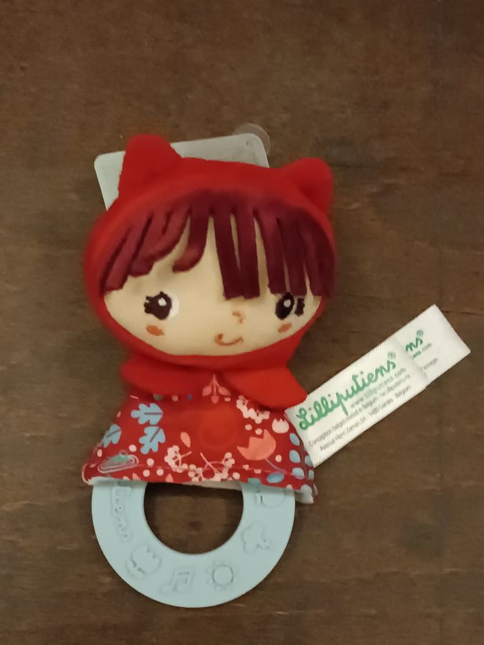 Hochet peluche Lilliputiens