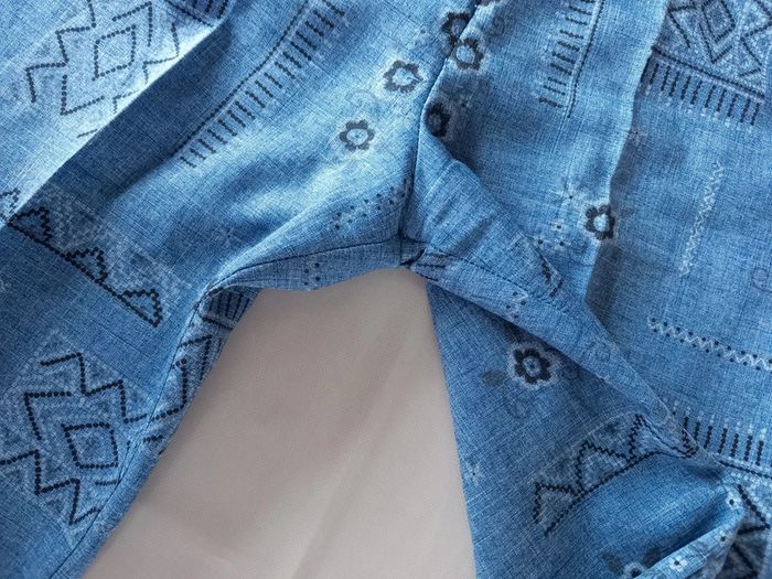 Pantalon à motif femme taille 46/48 - photo numéro 4