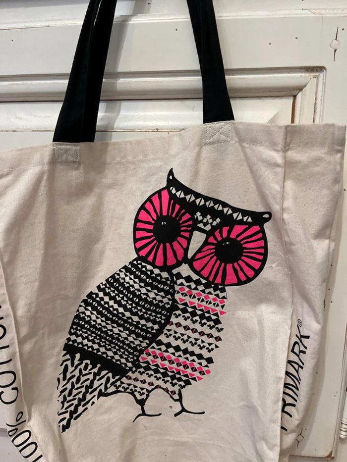 Tote bag hibou - photo numéro 2