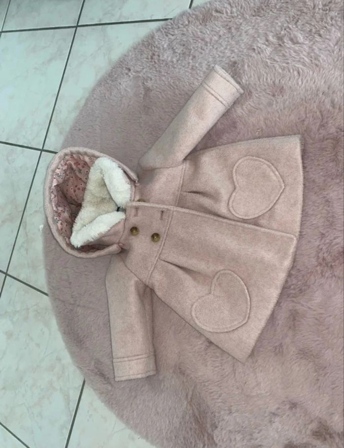 Magnifique Manteau fille avec fourrure - photo numéro 4
