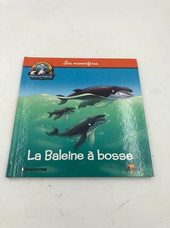 Livre la baleine à bosse collection Altaya