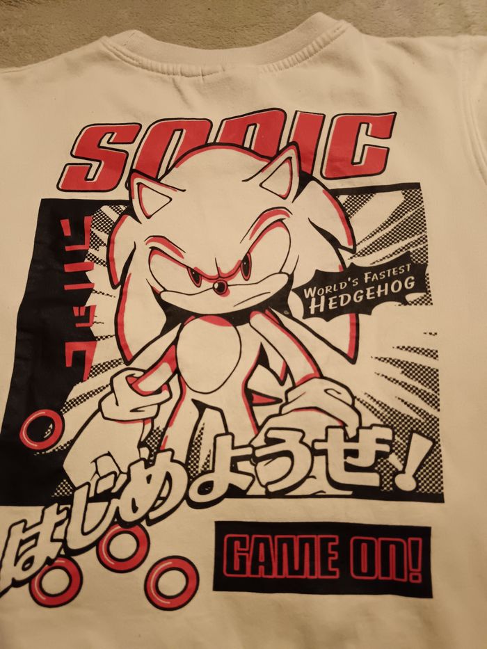 Pull Sonic 8.10 ans - photo numéro 3