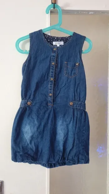 Robe en jeans taille 5 ans kidkanai