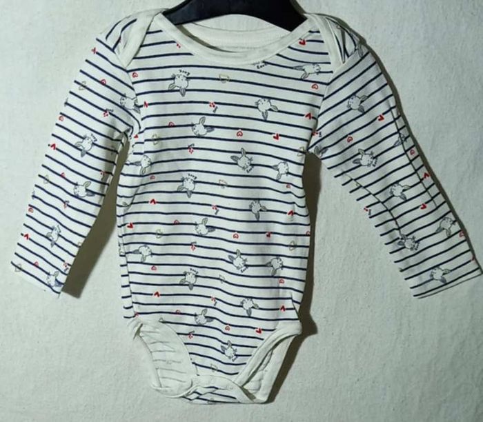 body Orchestra blanc rayé bleu