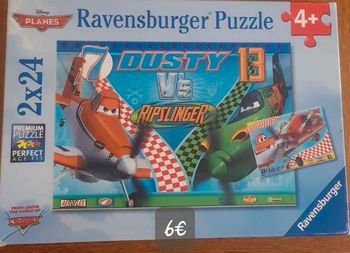 2 puzzle Dusty Disney planes
2x24 pièces