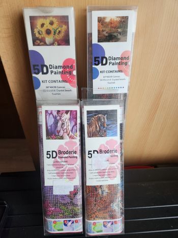 Lot Diamond painting