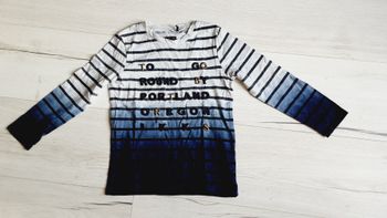 Vêtement garçon tee-shirt manches longues Ikks 5 ans