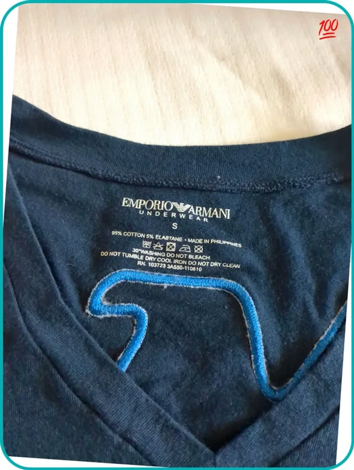 T-shirt Armani homme S - photo numéro 3