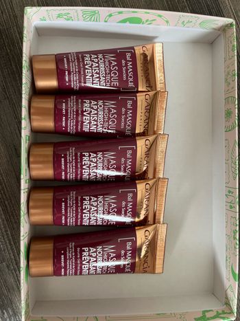 Lot De 5 Masque Visage Garancia Nourrissant Apaisant 10mlx5 Neuf