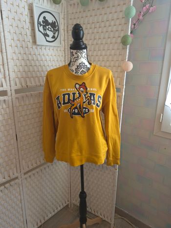 Joli Sweat Adidas x Disney Bambi Moutarde Édition Limitée femme T38 