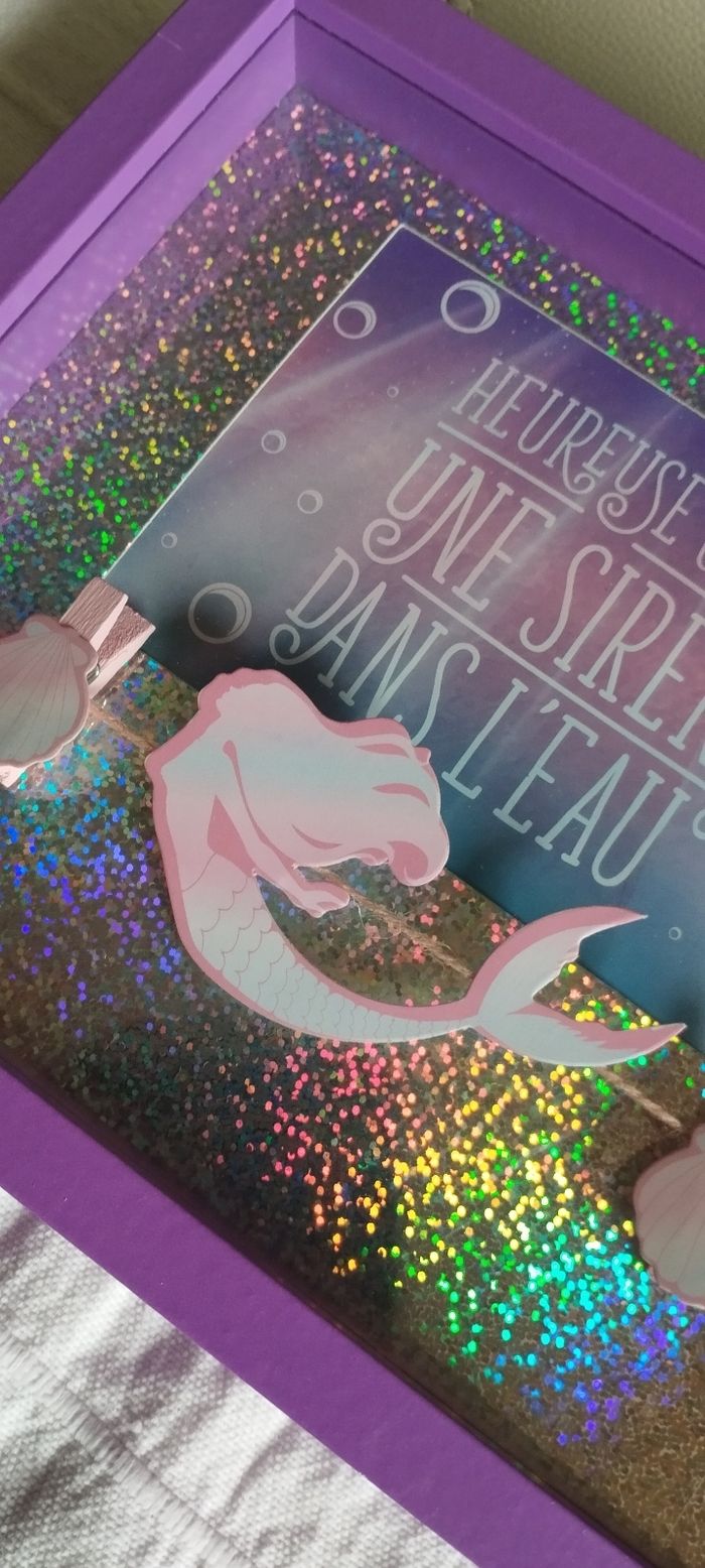 Cadre déco chambre fille - photo numéro 3