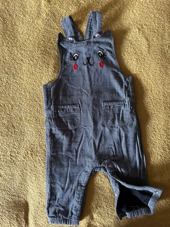 Salopette chat orchestra 12 mois