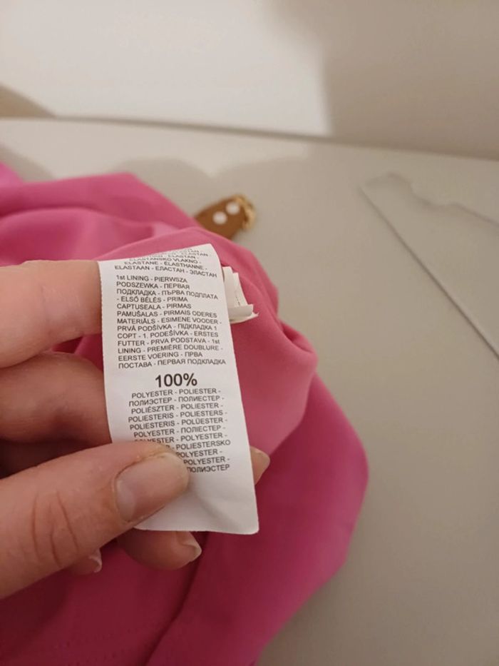 Robe rose chic Reserved taille M 38 - photo numéro 9