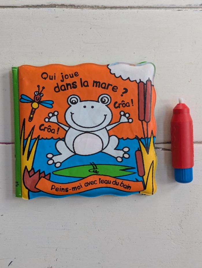 Livre d’éveil + stylo magique à eau