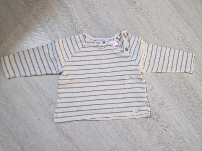 Haut manches longues zara 6 mois