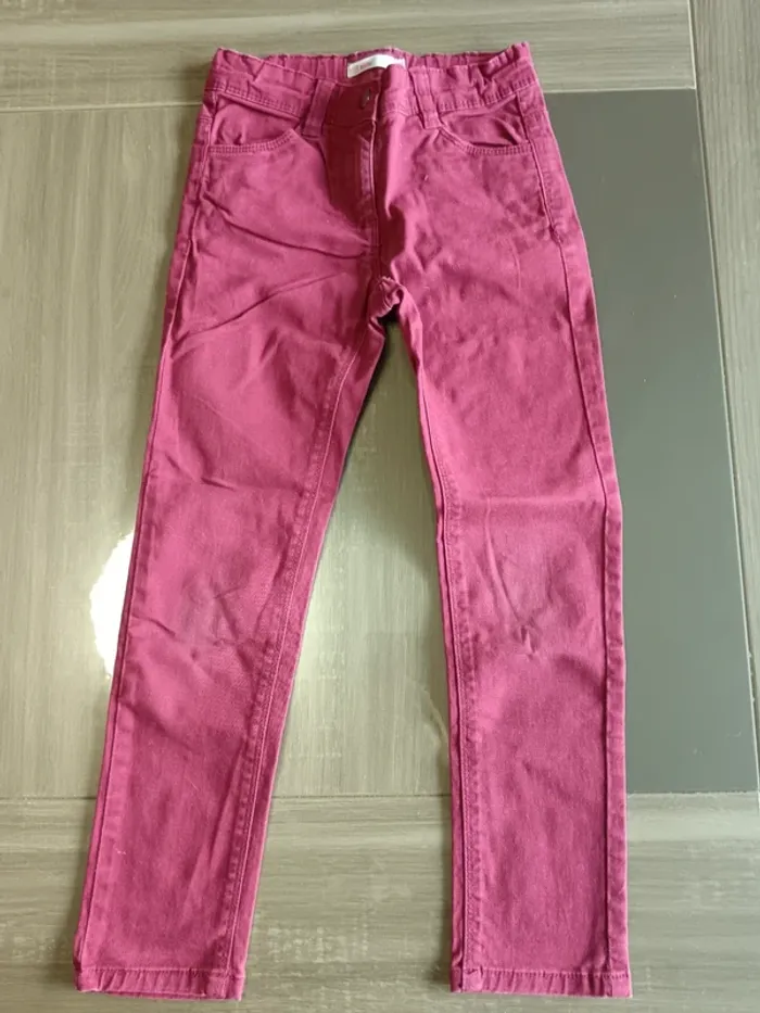 Jeans slim fille 6 ans