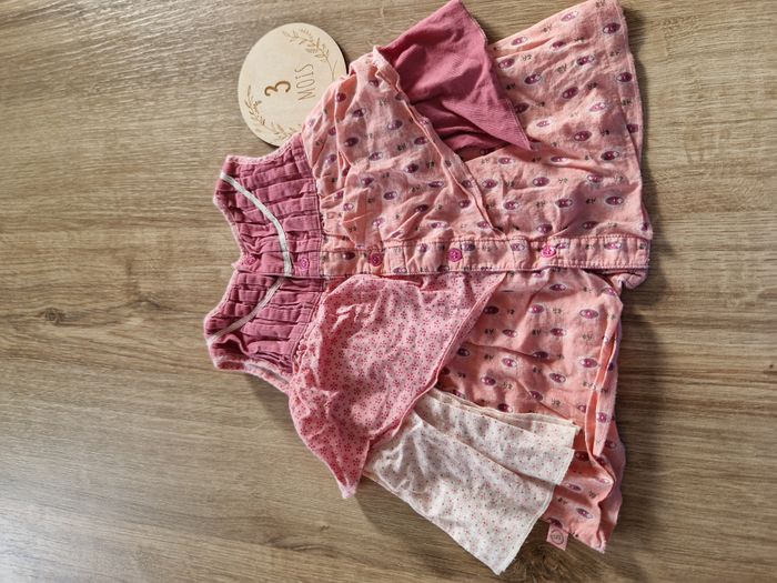 Robe Bébé Fille Volants et Imprimés (3 mois) - photo numéro 2