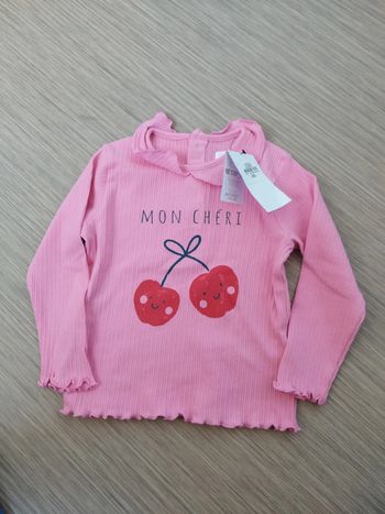 Tee-shirt fille taille 3 ans