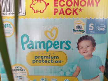 3 paquets pampers premium taille 5