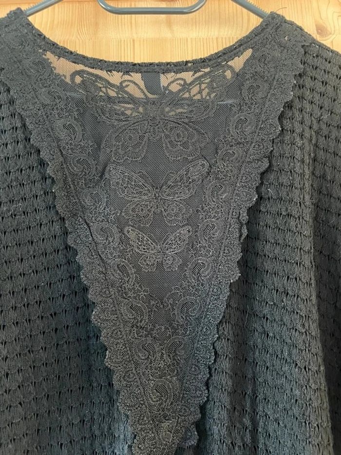 Pull léger noir - photo numéro 3