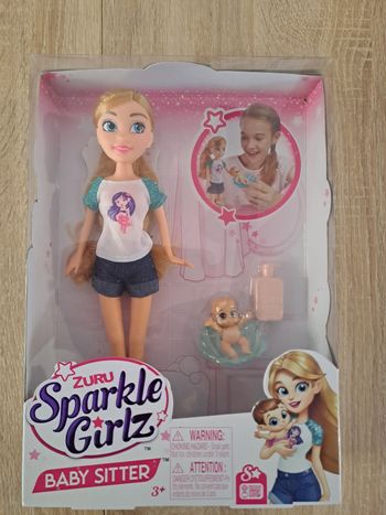 Coffret style barbie baby sitter neuf
