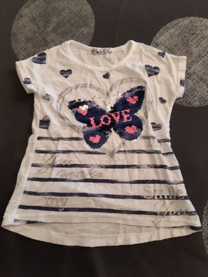 Tshirt sequins
