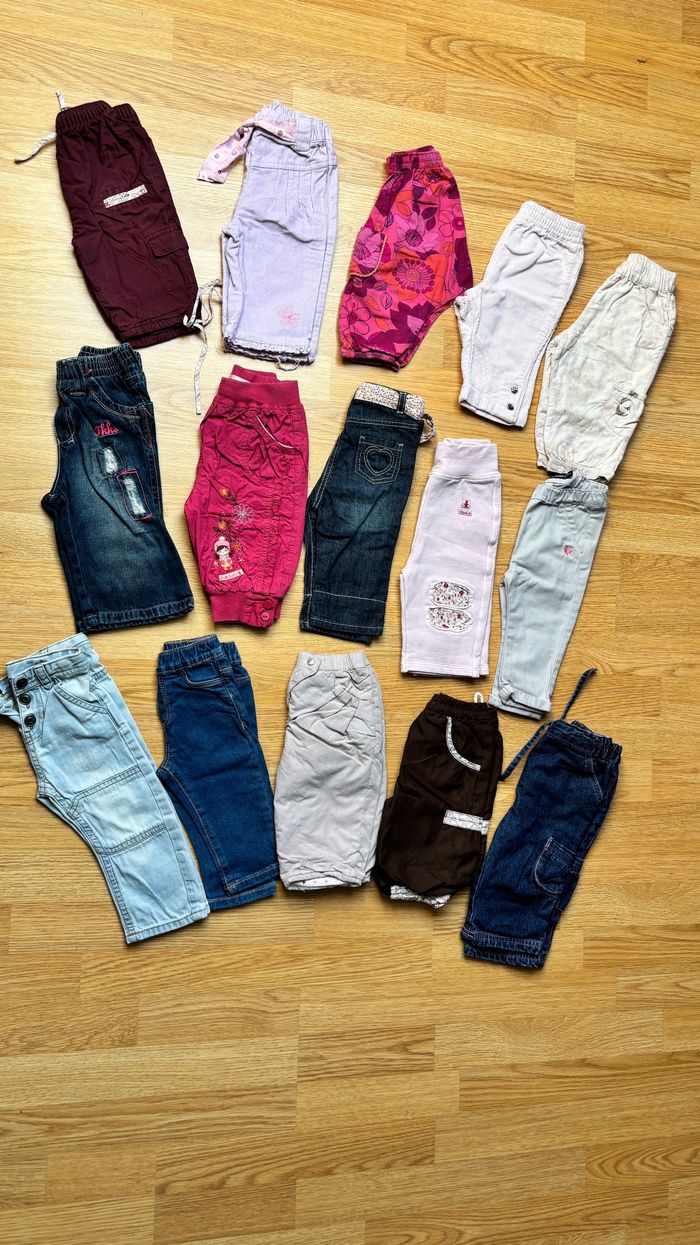 Lot Pantalon bébé fille