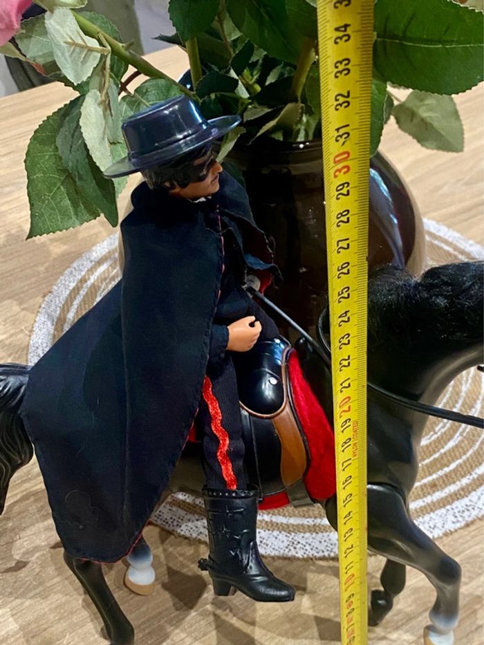 Zorro et son cheval Tornado qui henni - photo numéro 4