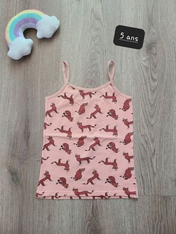 Débardeur fille 5 ans