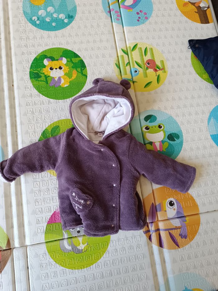 Manteau polaire fille 6mois