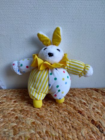Peluche lapin Vintage berchet