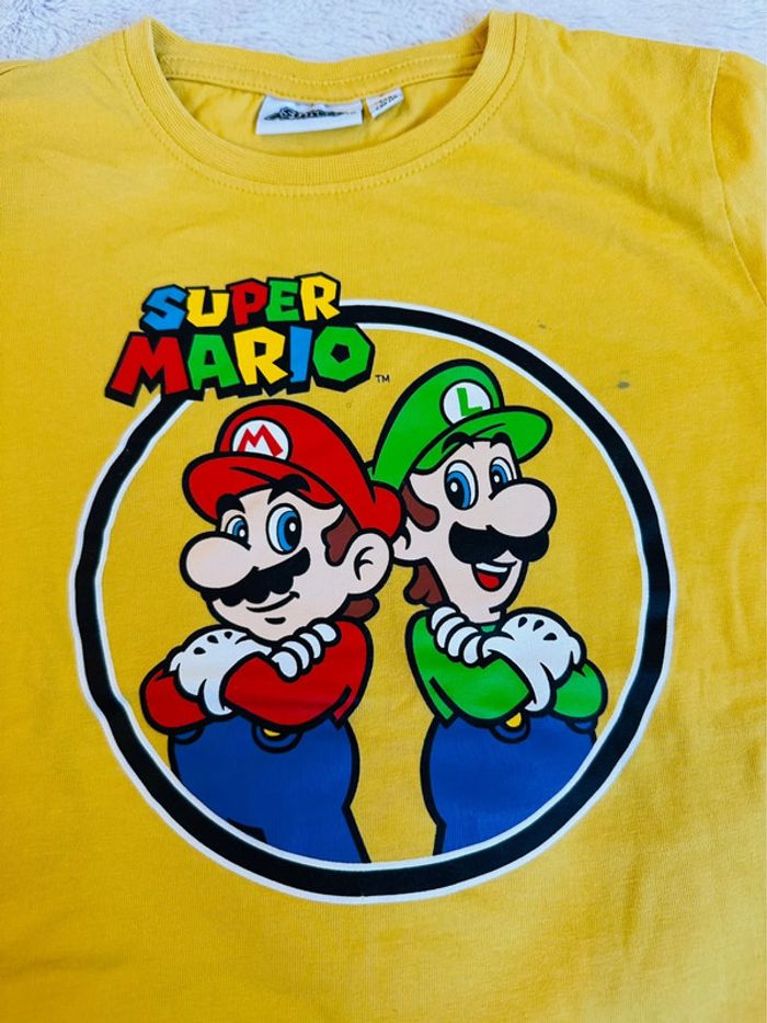 T-shirt mario&luigi 5 ans - photo numéro 2
